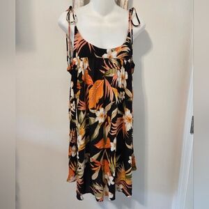 Rip Curl Hawaiian North Shore Floral Print Mini dress NWT Medium